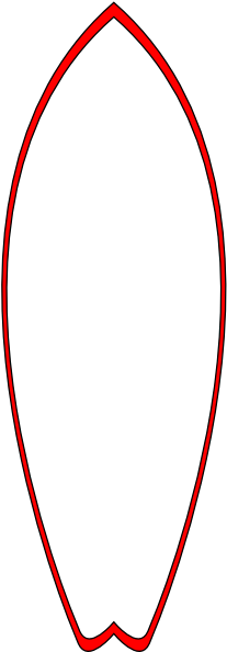 Surfboard Clip Art At Clkercom Vector Clip Art Online - Circle (474x593)