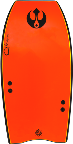 Red Clipart Surfboard - Surfboard (510x600)
