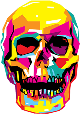Home - Skull Pop Art Wpap (520x520)