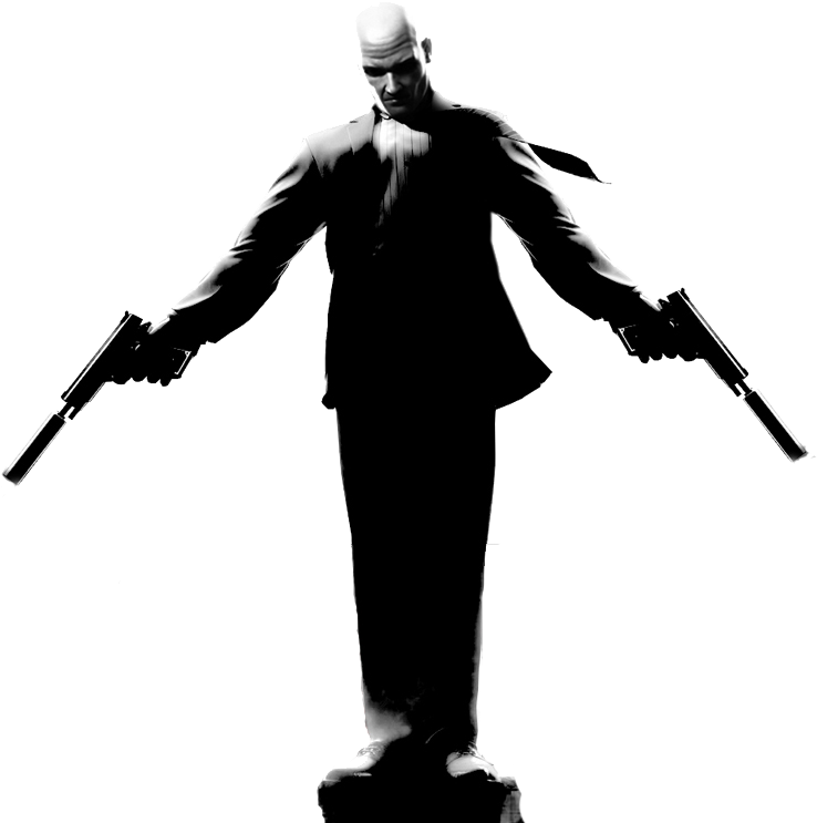 Hitman Clipart Invisible Man - Hitman .png (1024x768)