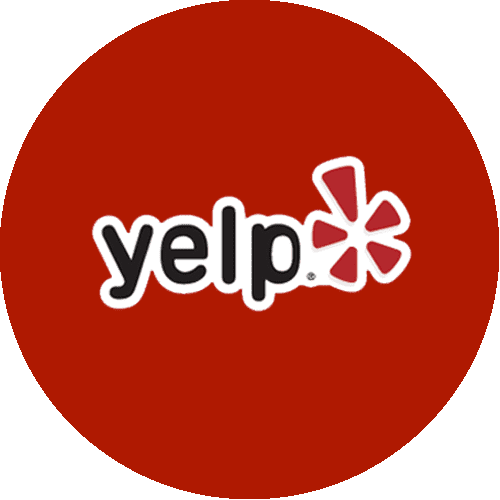 Yelp Clipart Transparent - Simple Yelp Logo (500x500)
