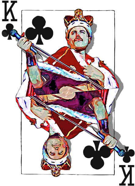 Bleed Area May Not Be Visible - King Of Red Colour In Cards (466x700)