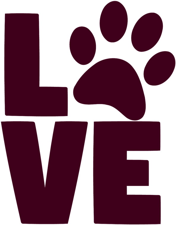 Love Paw Print - Love Paw Print (940x788)