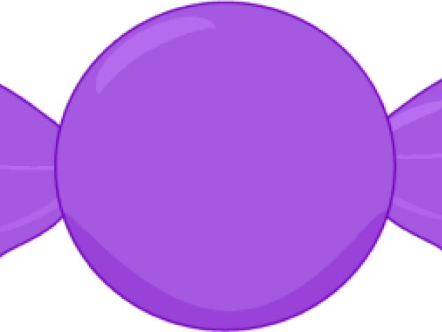 Sweet Clipart Purple - Candy Wrapper Clip Art (640x480)