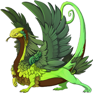 My Magnificent Foliage Queen - Dragon (350x350)