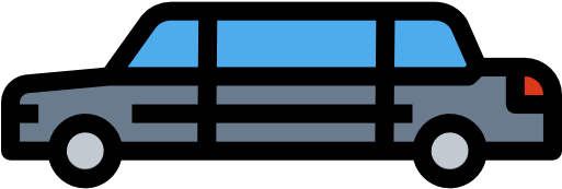Limousine Free Icon - Model Car (512x512)