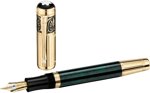 Fountain Pen Patron Of Art Homage To Alexander The - Calligraphy (491x491)