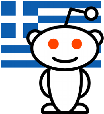 Reddit Greece - Reddit Alien (400x400)