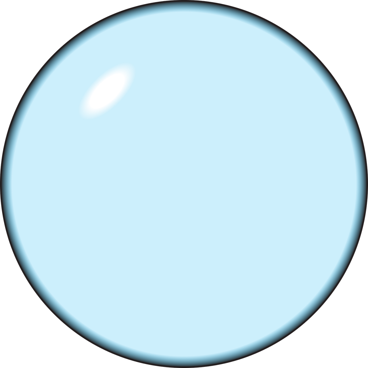 Soap Bubble Png - Crystal Ball Magic Clipart (1280x1280)