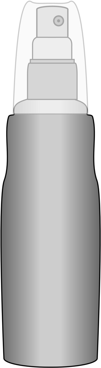 Spray Bottle - Perfume Spray Bottle Clipart (958x1355)