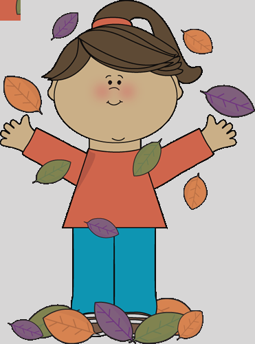 Clip Art Fall Songs Preschool Songs About Autumn Preschool - Flash Card On Pronoun (371x500)