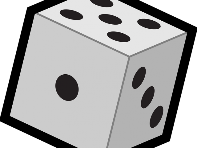 Cube Clipart Similar Object - Dice Clip Art (640x480)