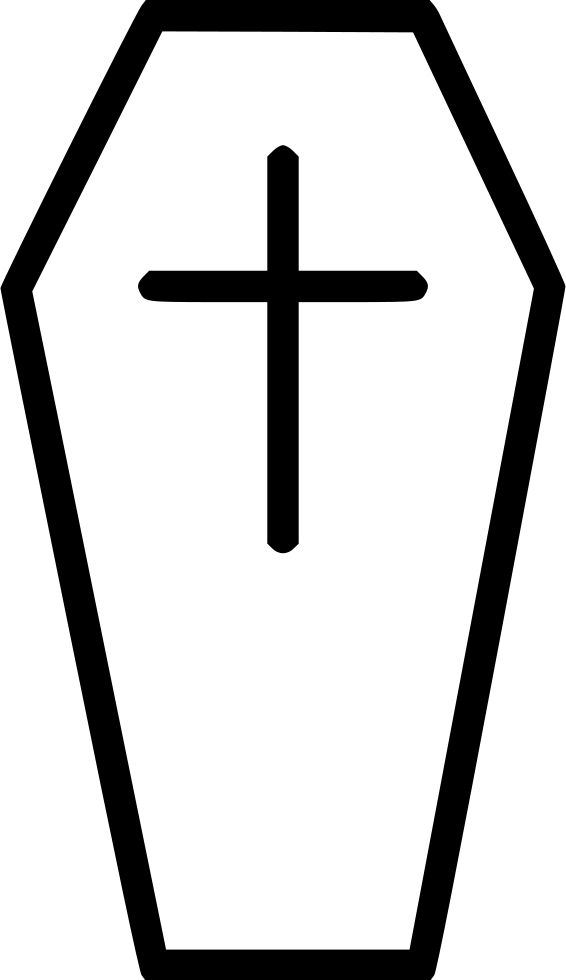 Coffin Vampire The End Rip Comments - Cross (566x980)