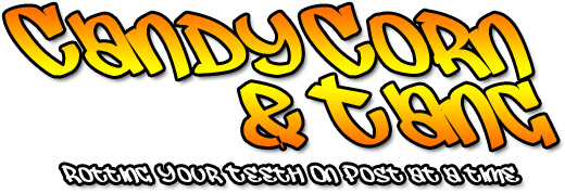 Candy Corn And Tang - Candy Corn And Tang (556x216)