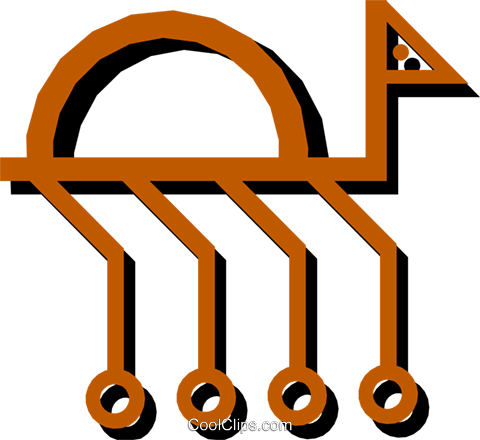 Circuit Boards Royalty Free Vector Clip Art Illustration - Circuit Boards Royalty Free Vector Clip Art Illustration (480x440)