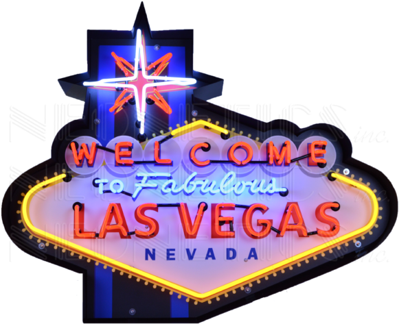 Welcome To Fabulous Las Vegas Neon Sign Only $925 - Welcome To Las Vegas Sign (600x600)