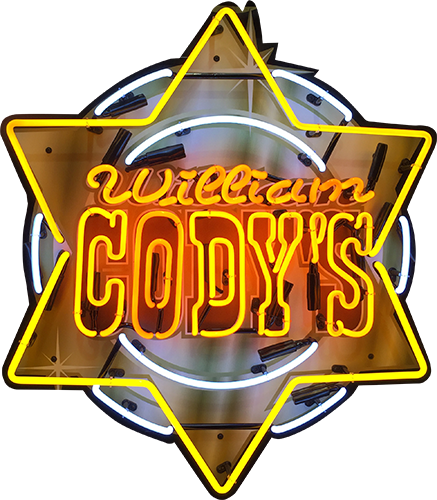 William Cody Neon Sign - William Cody Neon Sign (437x500)