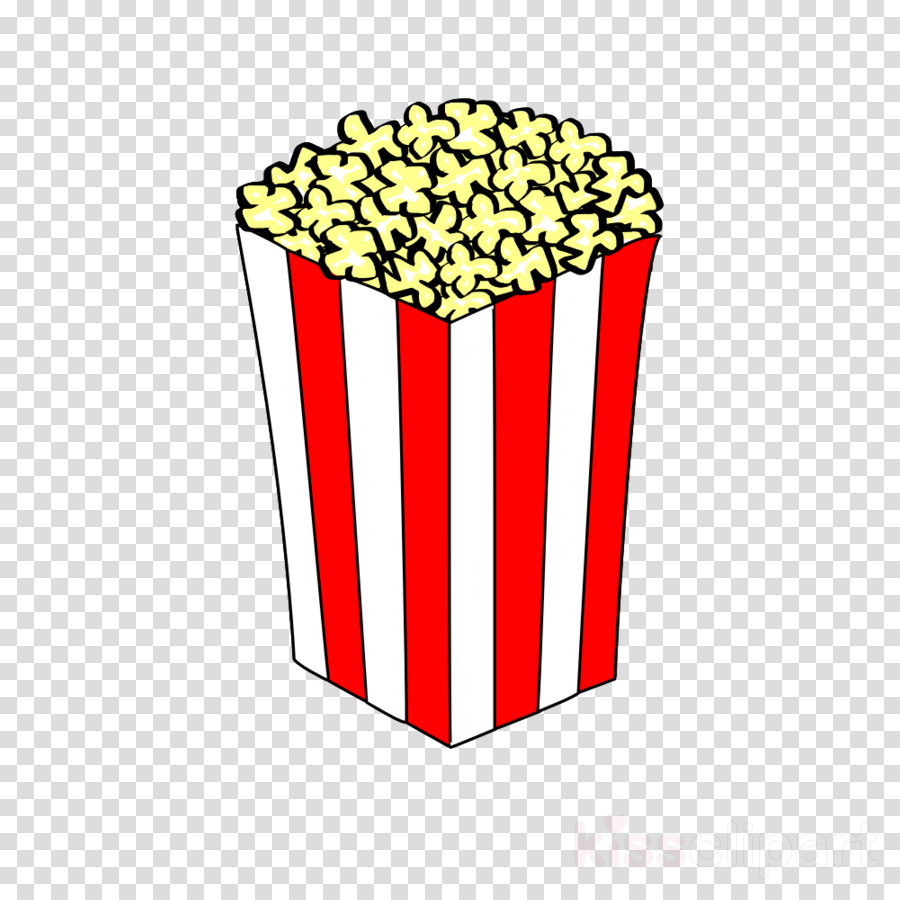 Popcorn Clip Art Clipart Popcorn Caramel Corn Clip - Coffee Bean Black White Png (900x900)