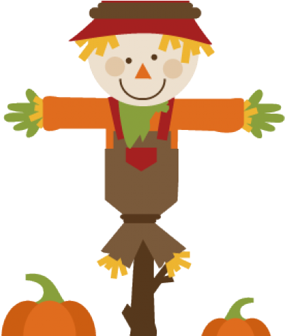 Scarecrow Clipart Corn - Autumn Theme Clip Art Cute (640x480)