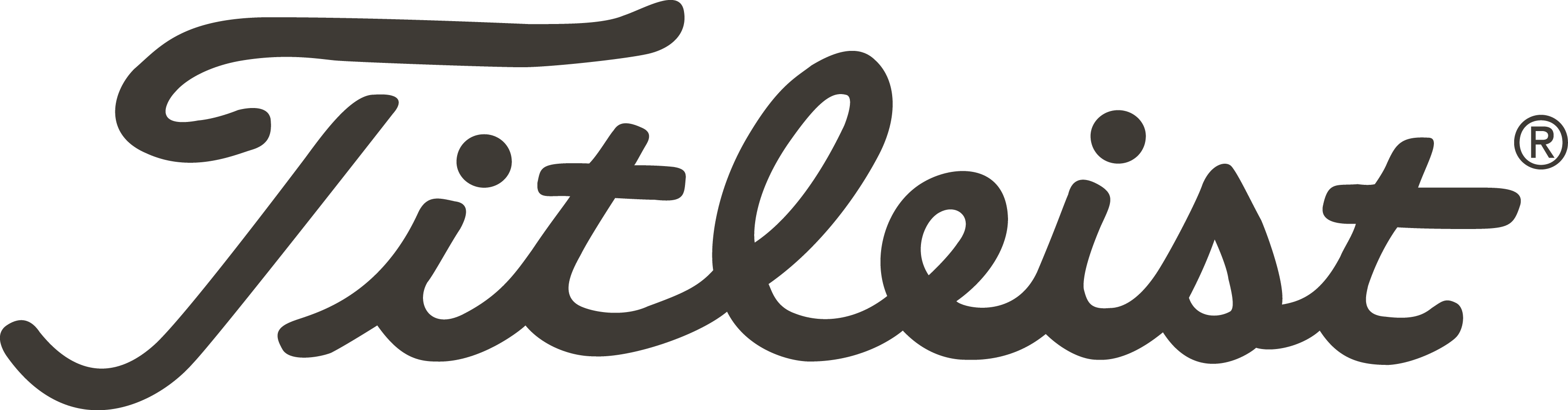 Balls Golf Titleist Logo Clubs Axe Professional Clipart - Titleist Golf (3262x854)