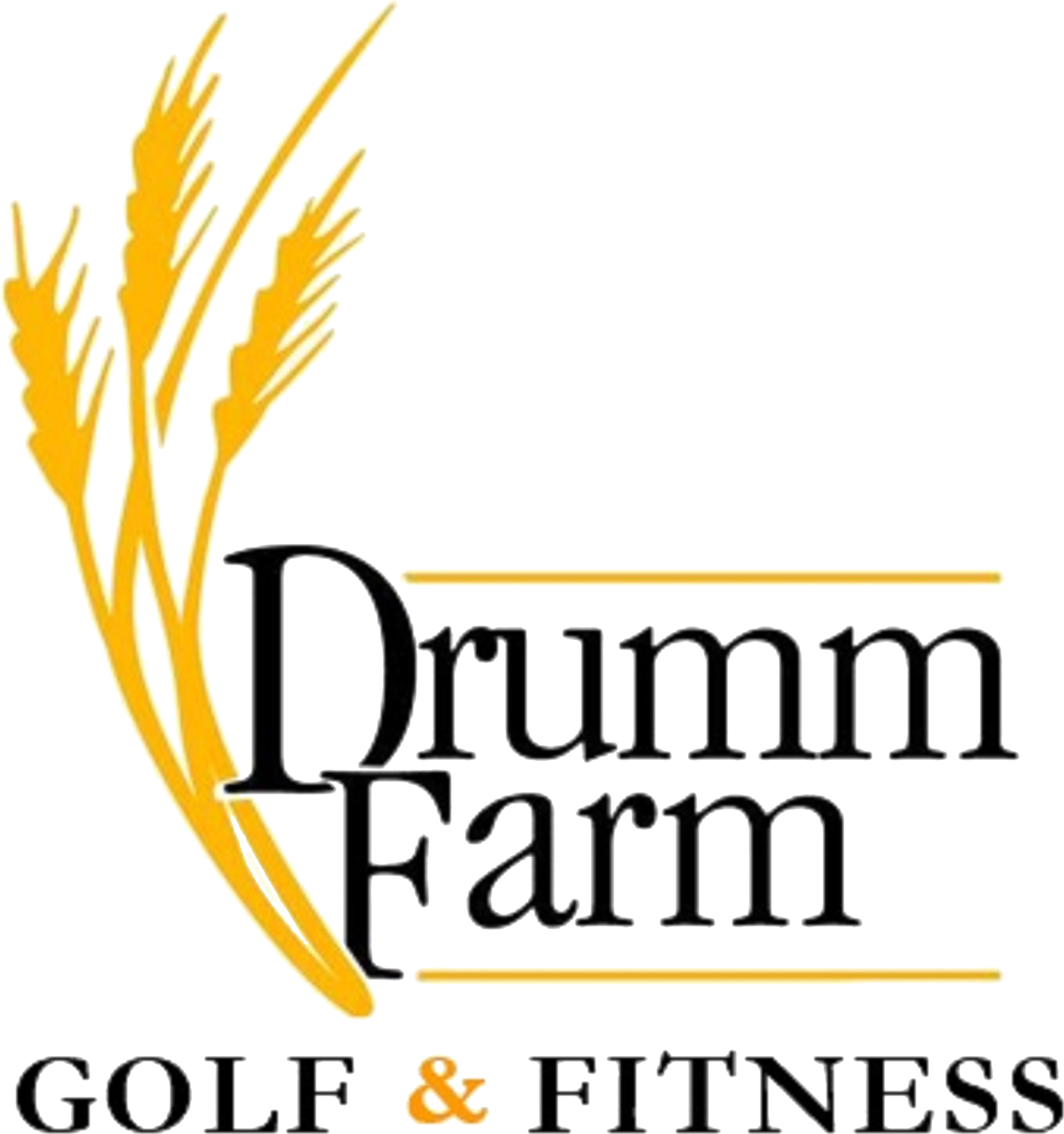 99 With Cart - Drumm Farm Golf Club Logo (3444x3737)