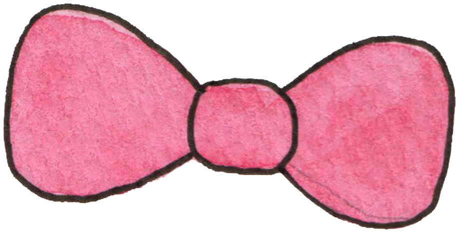 Cartoon Bow Tie Transparent Decorative Baixar Gratis - Cartoon Bow Png (1024x602)