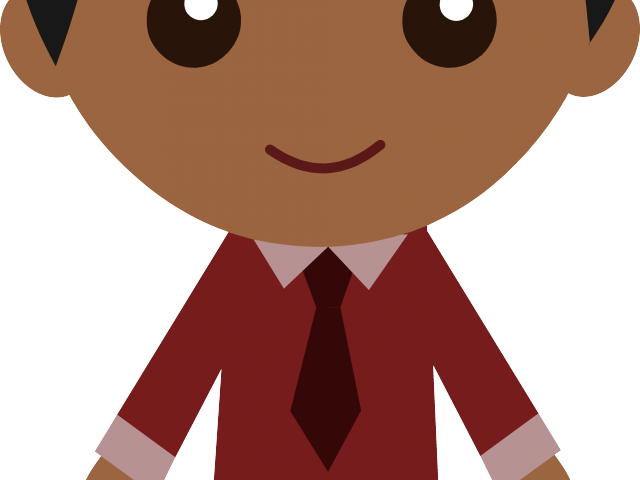 Suit Clipart Boy Suit - Animated Clipart Black Person (640x480)