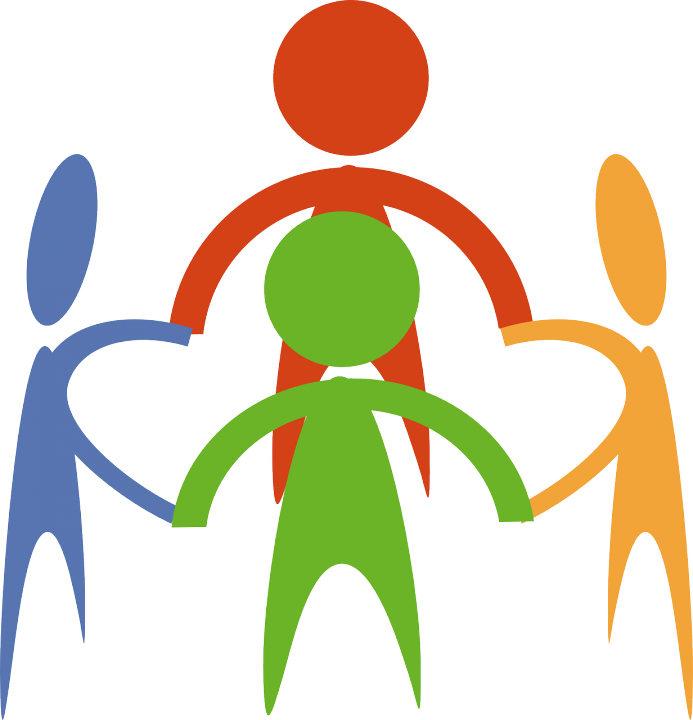 Even Tough Many Efforts Have Been Made To Improve The - People Holding Hands Cartoon (693x720)