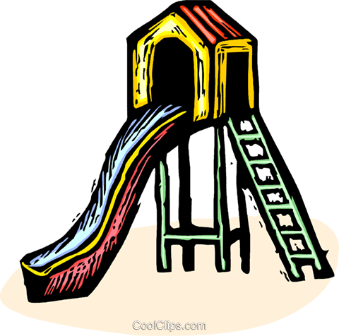 More Free Simple Playground Slide Png Images - Playground Equipment Clip Art (480x476)