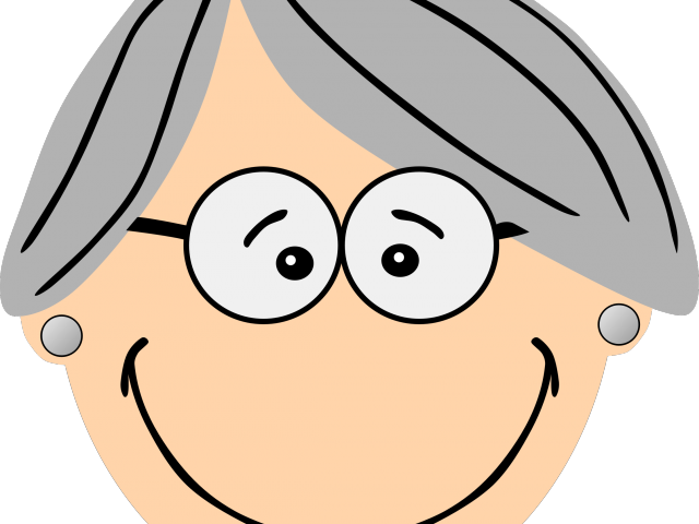 Cartoon Clipart Grandparent - Cartoon Boy Face (640x480)