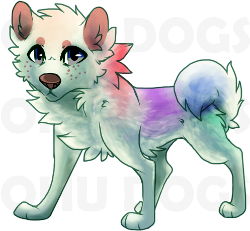 Tie Dye - Cartoon (500x500)