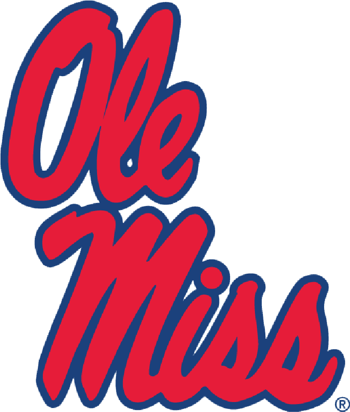 Ole Miss Football Clipart - Ole Miss Rebels (833x833)
