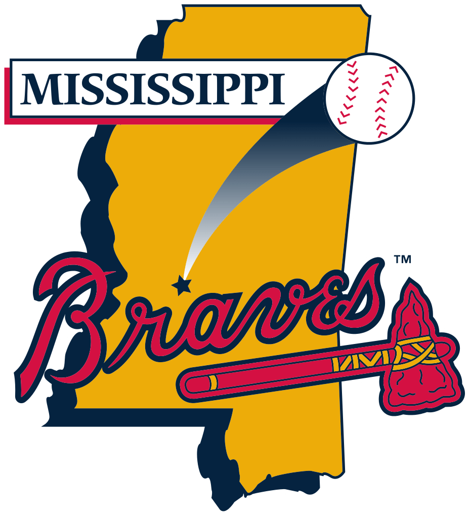 Thank You To All Of Our 2018 2019 Sponsors - Mississippi Braves Logo (929x1024)