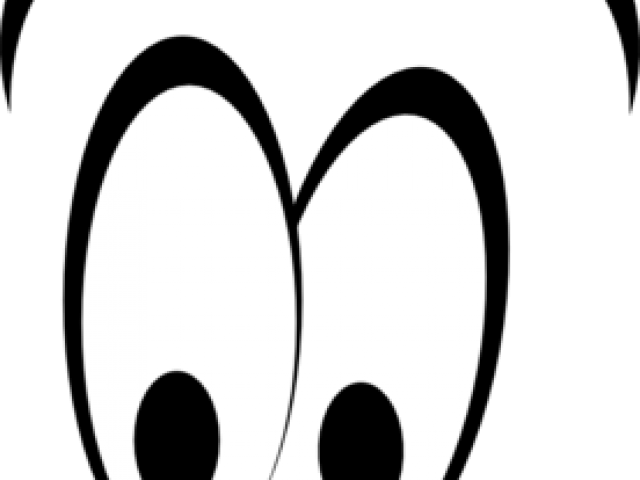 Eyeball Clipart Look And Listen - Cartoon Eyes Clip Art (640x480)