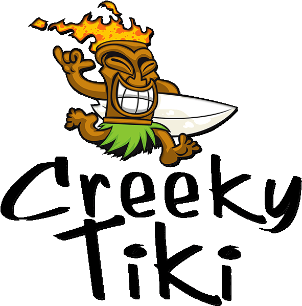 Pin Happy Tiki Clip Art - Creeky Tiki (600x600)