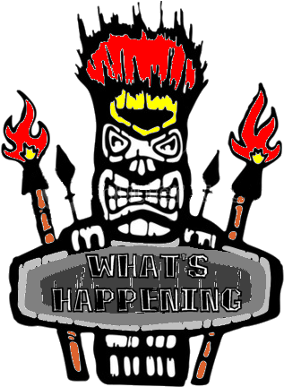 Click For What's Happening - Tiki Torch Clip Art (324x435)