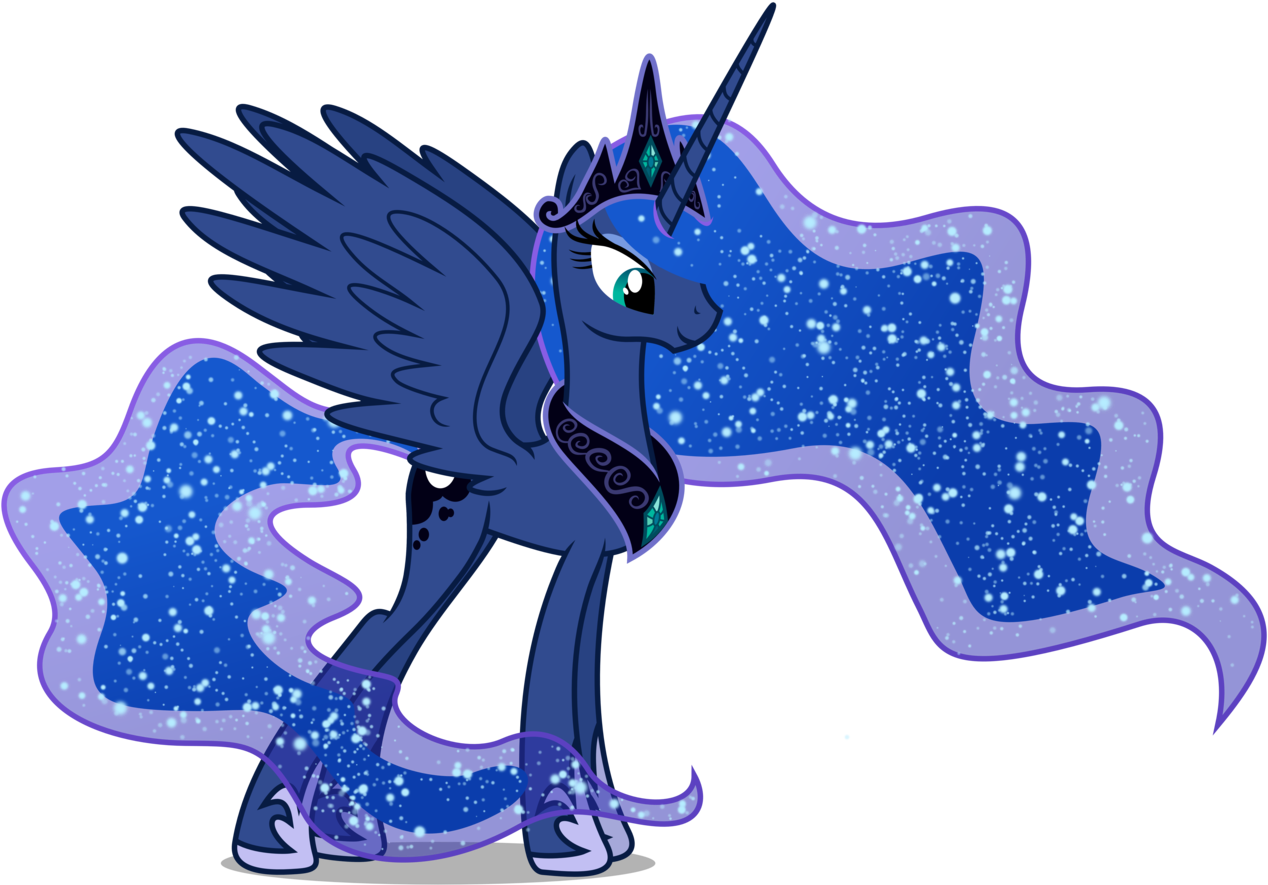 Absurd Res, Alicorn, Artist - My Little Pony Princess Luna Older (1280x897)