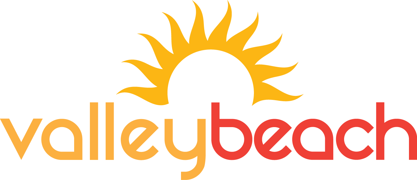 Valley Beach - Valley Beach Logo (1350x582)