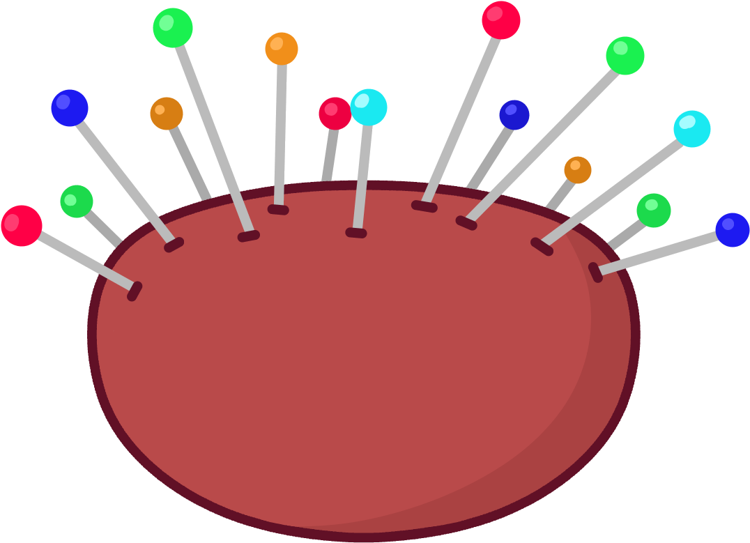 Image A Pincushion Png Battle For Dream Ⓒ - Circle (1100x1100)
