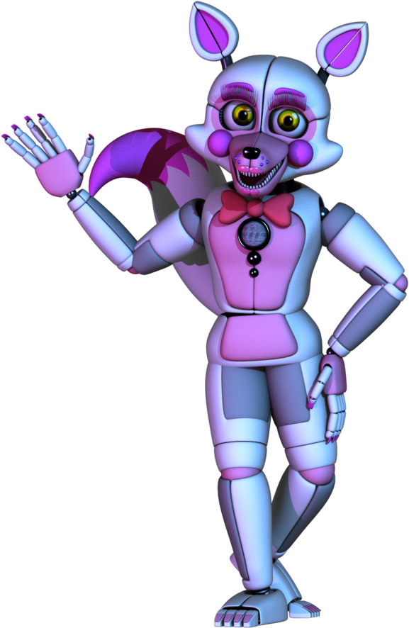 Stylized Fun Time Foxy - Stylised Funtime Foxy (894x894)