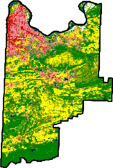 Sebastian County Arkansas Road Map (404x589)
