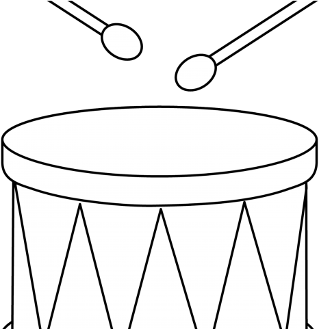 Drum Sticks Clipart Drumline - Circle (640x480)