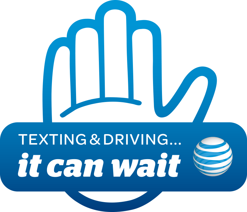 At&t It Can Wait Logo (799x686)