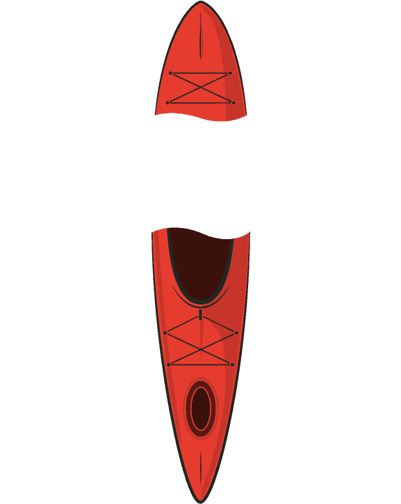 Conni Outdoor Logo White Type - Kayak (596x750)