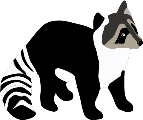 Raccoon Graphics Clipart Animal Clip Arts - Procyon (508x508)