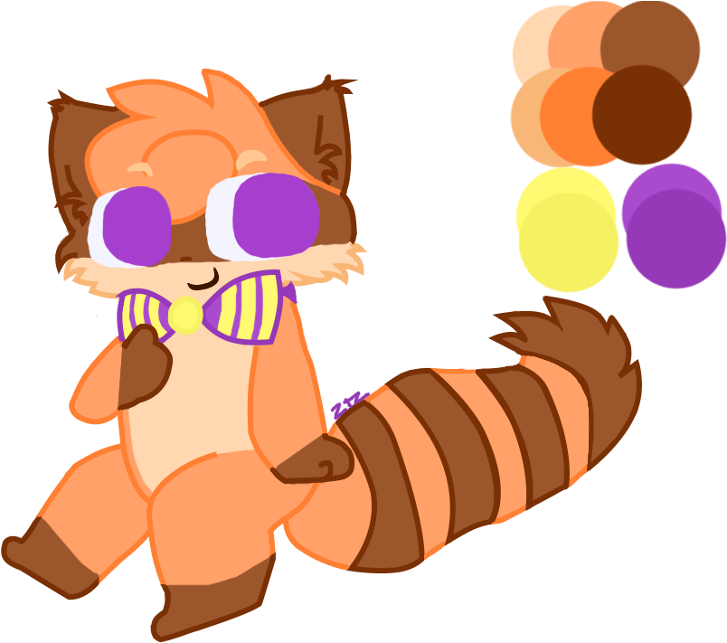 My Fnaf Oc, Rascal The Raccoon By Zigthezag - Cartoon (959x733)