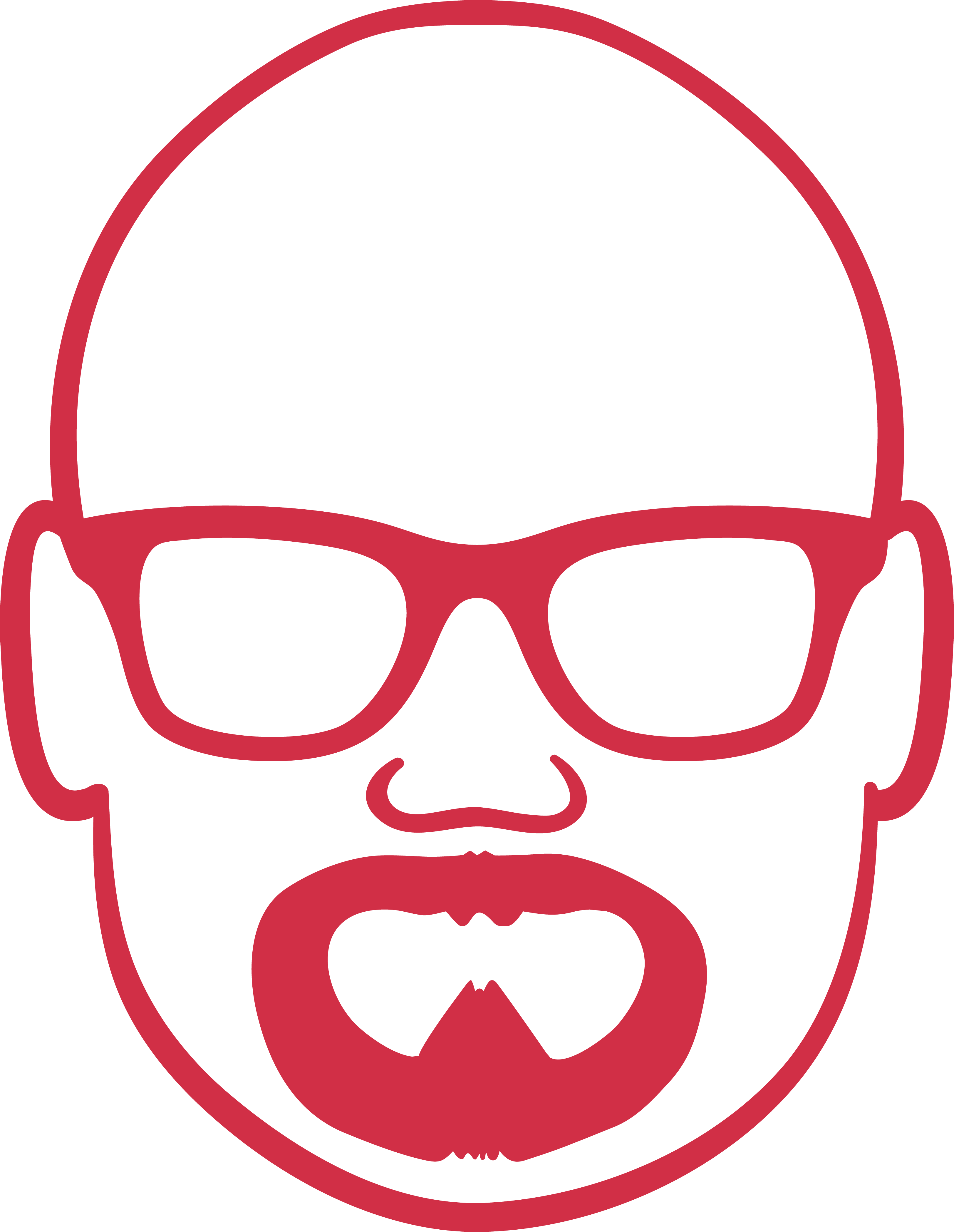 Red Pill Talent &187 Making Acquisition Better - Face Logo Without Background (3247x4192)