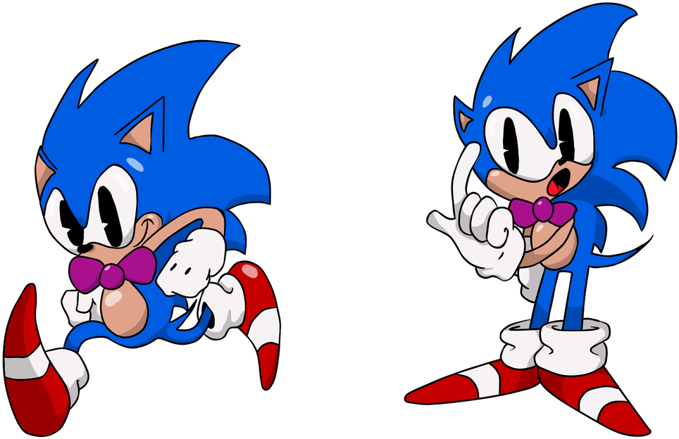 Steamboat Willie Sonic By Frickin-nic - Sonic Steamboat Willie (1192x670)