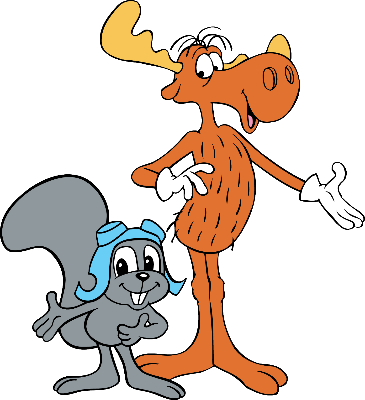 Download and share clipart about Remix - Rocky Bullwinkle, Find more high q...