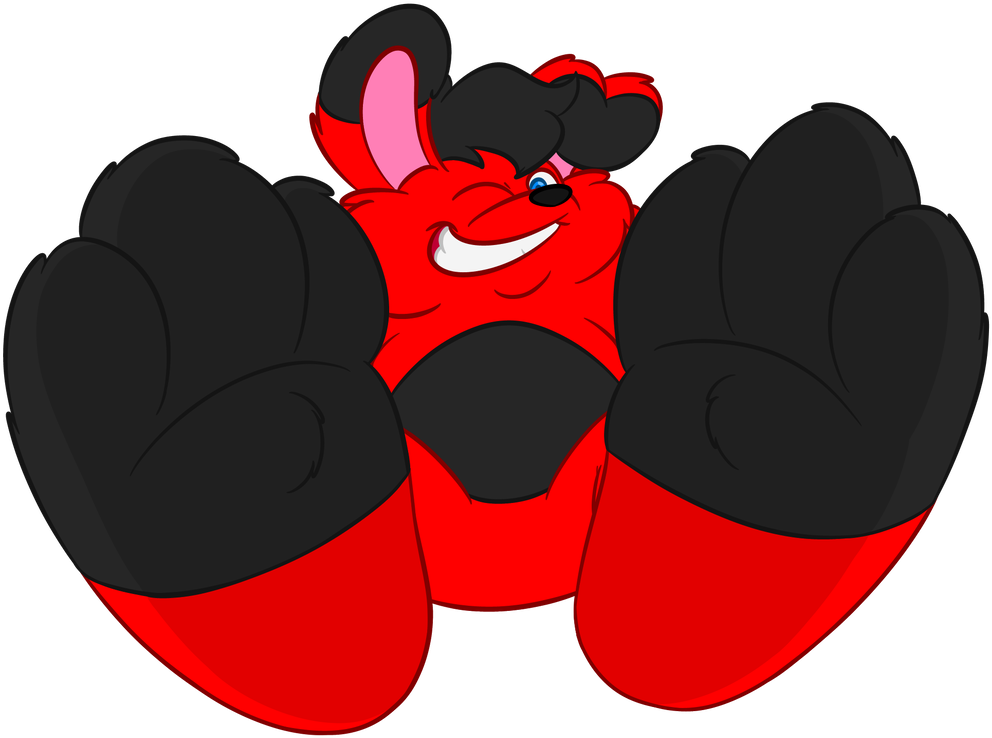 The Bunny Paw Showoff By Boutin2009 - Illustration (1028x777)